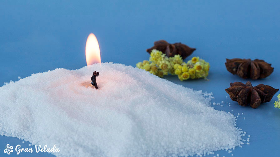 como fazer velas perolizadas