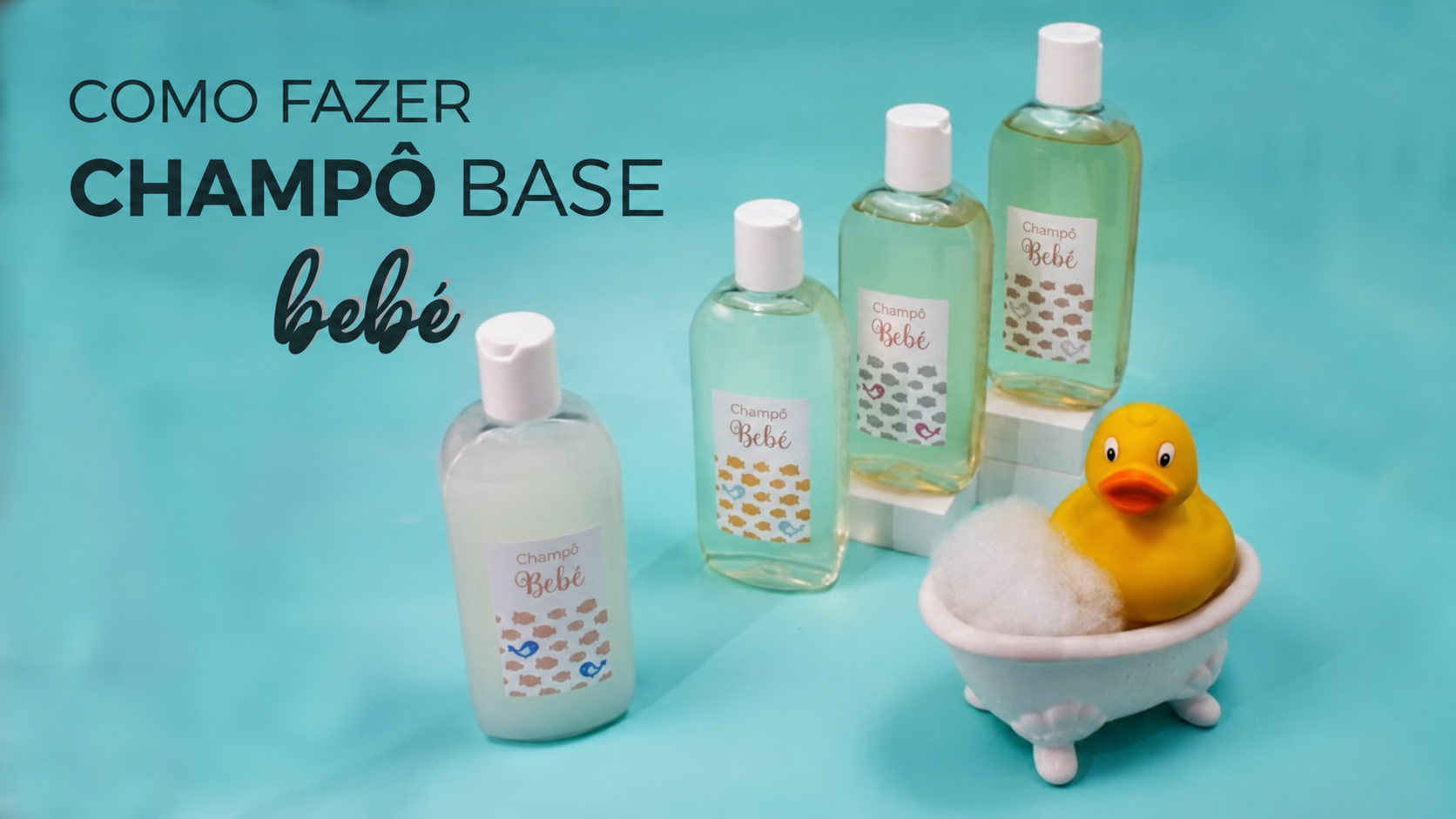 Champô base para bebés: quatro propostas com camomila, calêndula, aveia e inulina