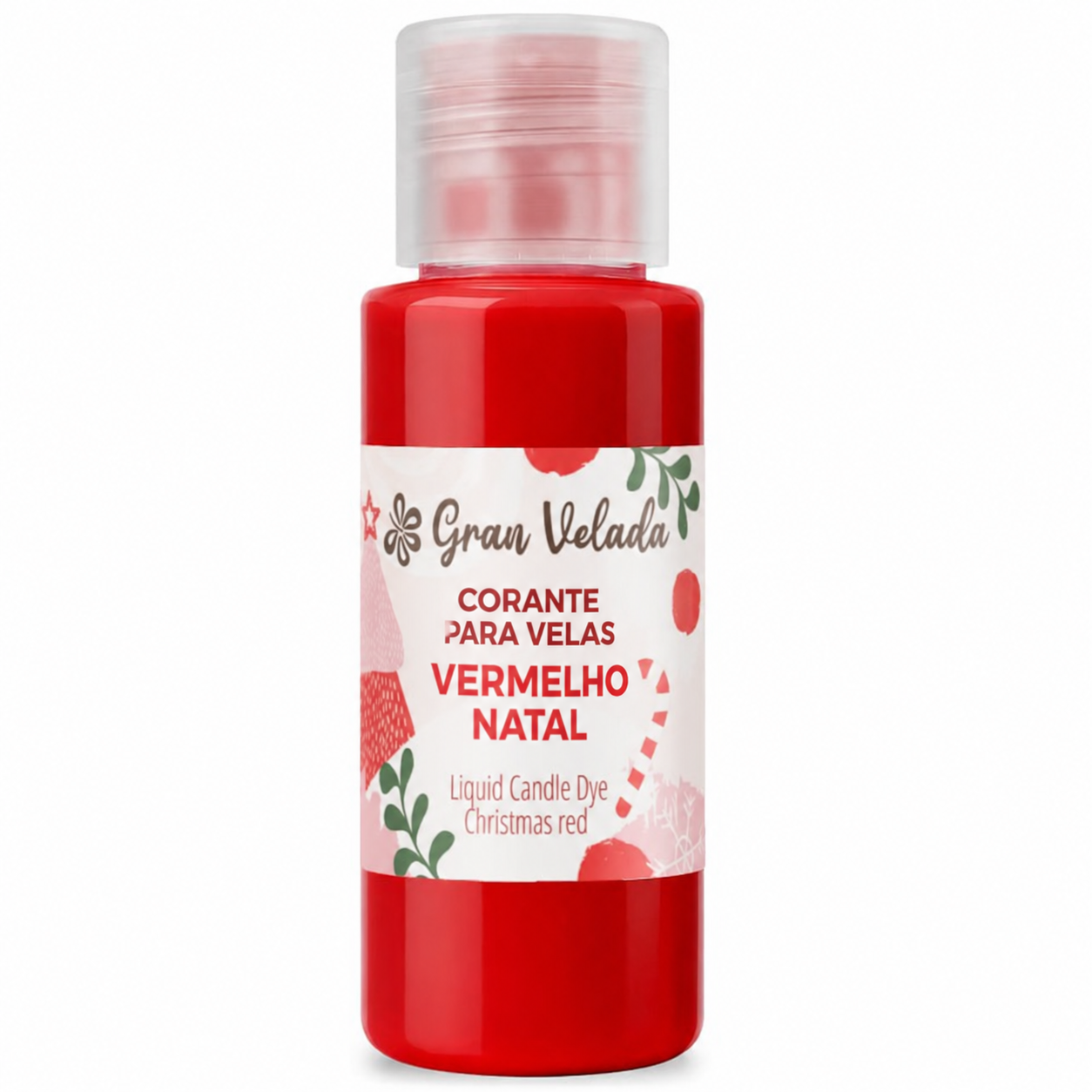 Corante líquido vermelho Natal