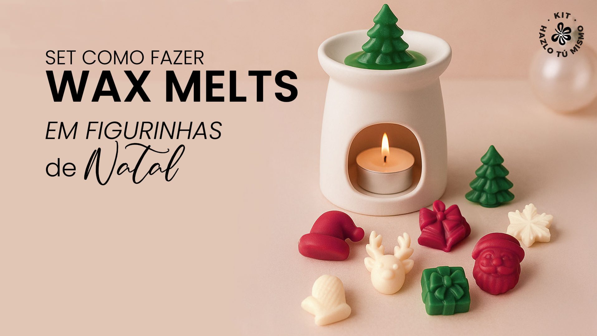 set wax melts figurinhas natal portada