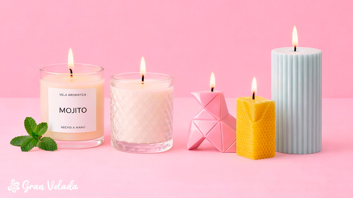 2 velas en casa ceras tipos de cera ejemplos velas