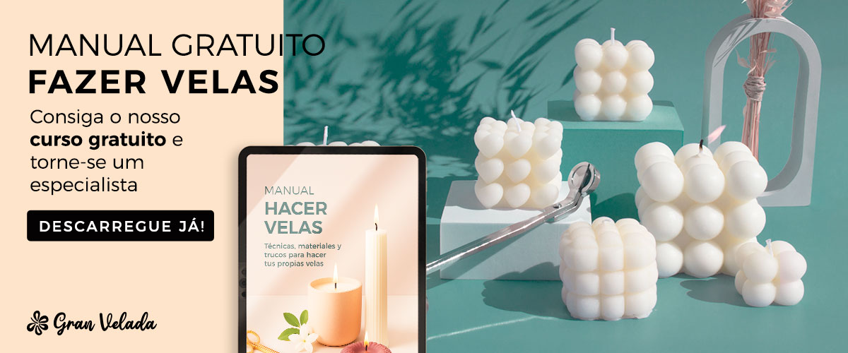 Clique na imagem e descubra o nosso manual gratuito para aprender a fazer velas.
