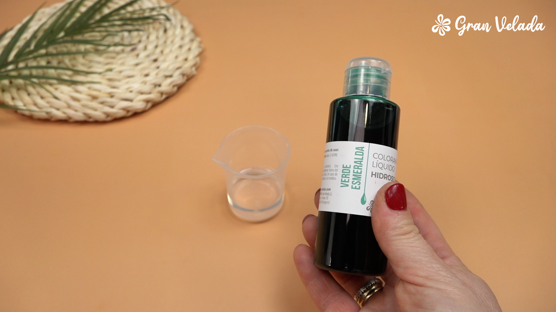 Corante verde esmeralda para ambientador