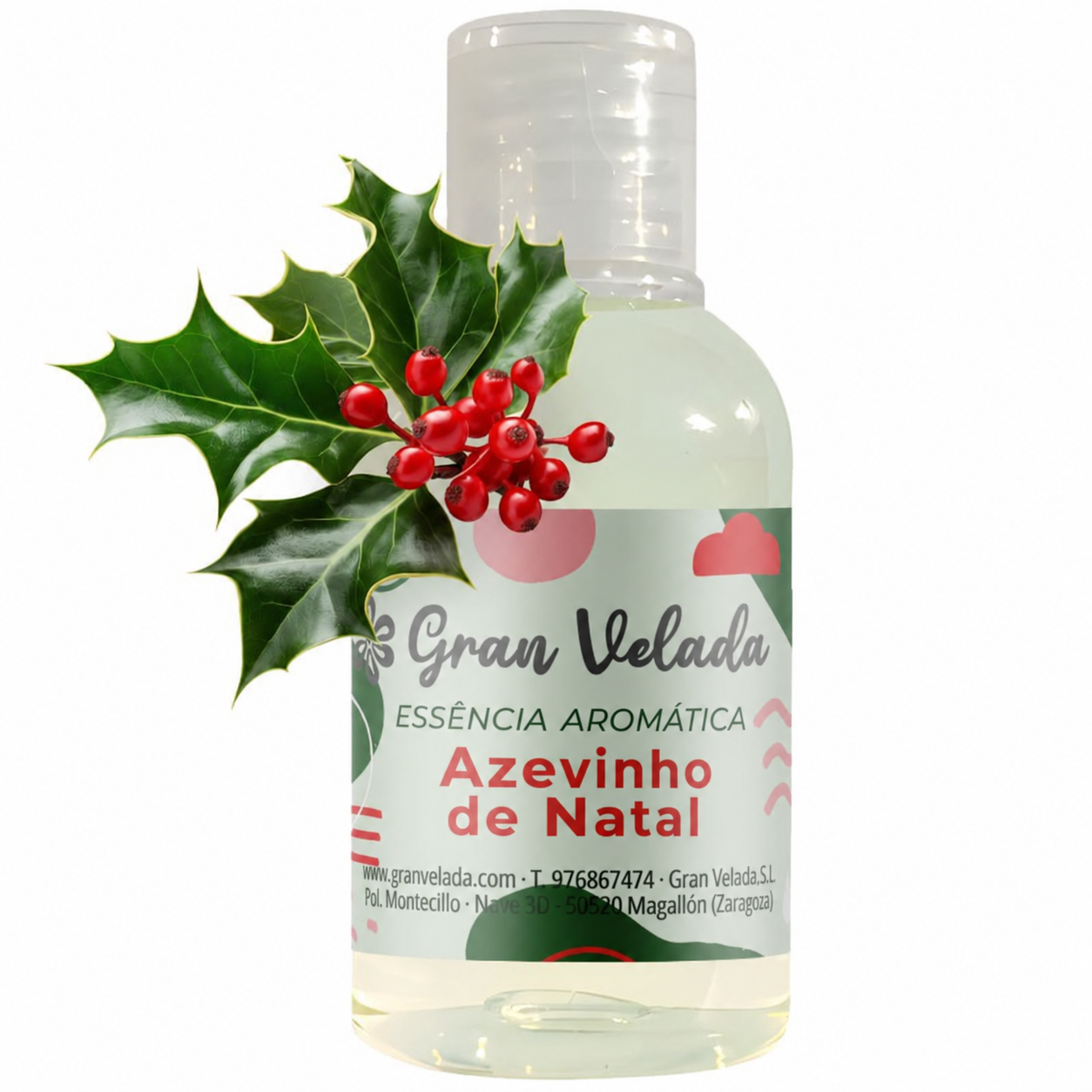 Essência aromática de azevinho de Natal