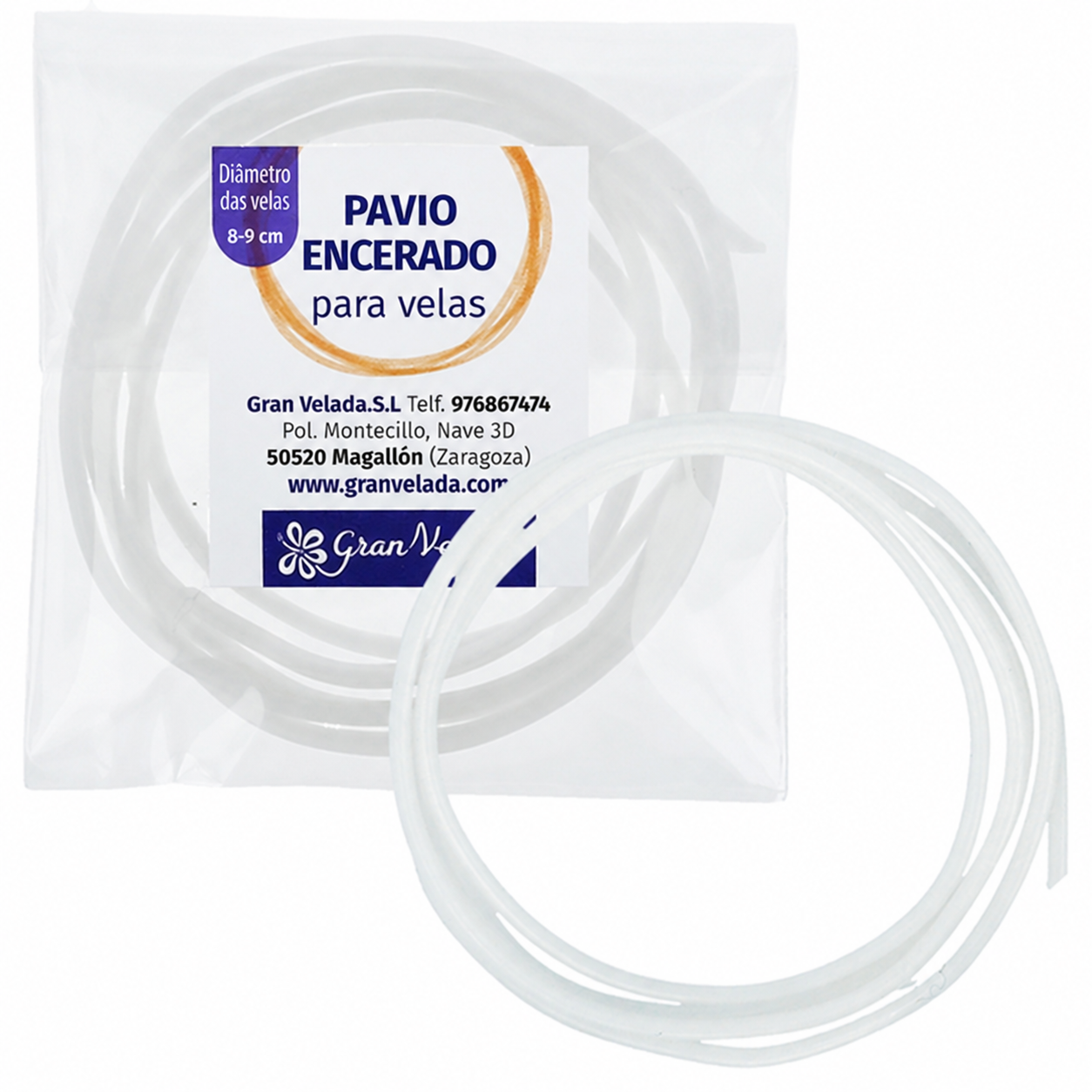 Pavio encerado: referência por confirmar de Gran Velada