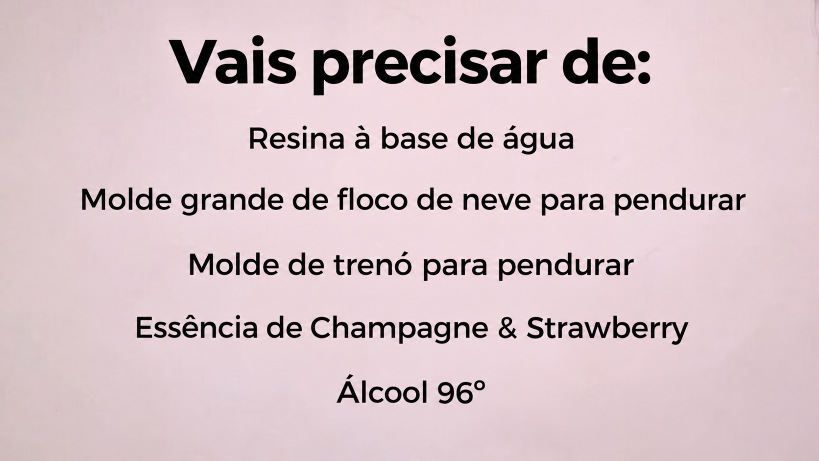 Materiais para fazer figuras de Natal em cerâmica perfumada