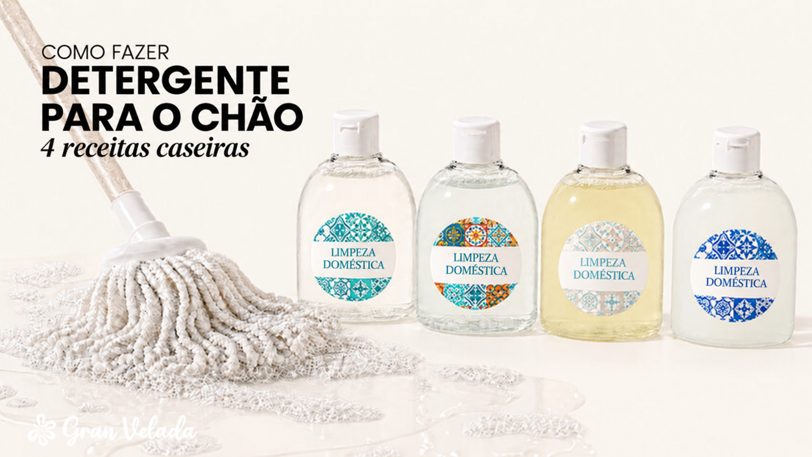 Como fazer detergente para o chão: quatro receitas caseiras com base neutra