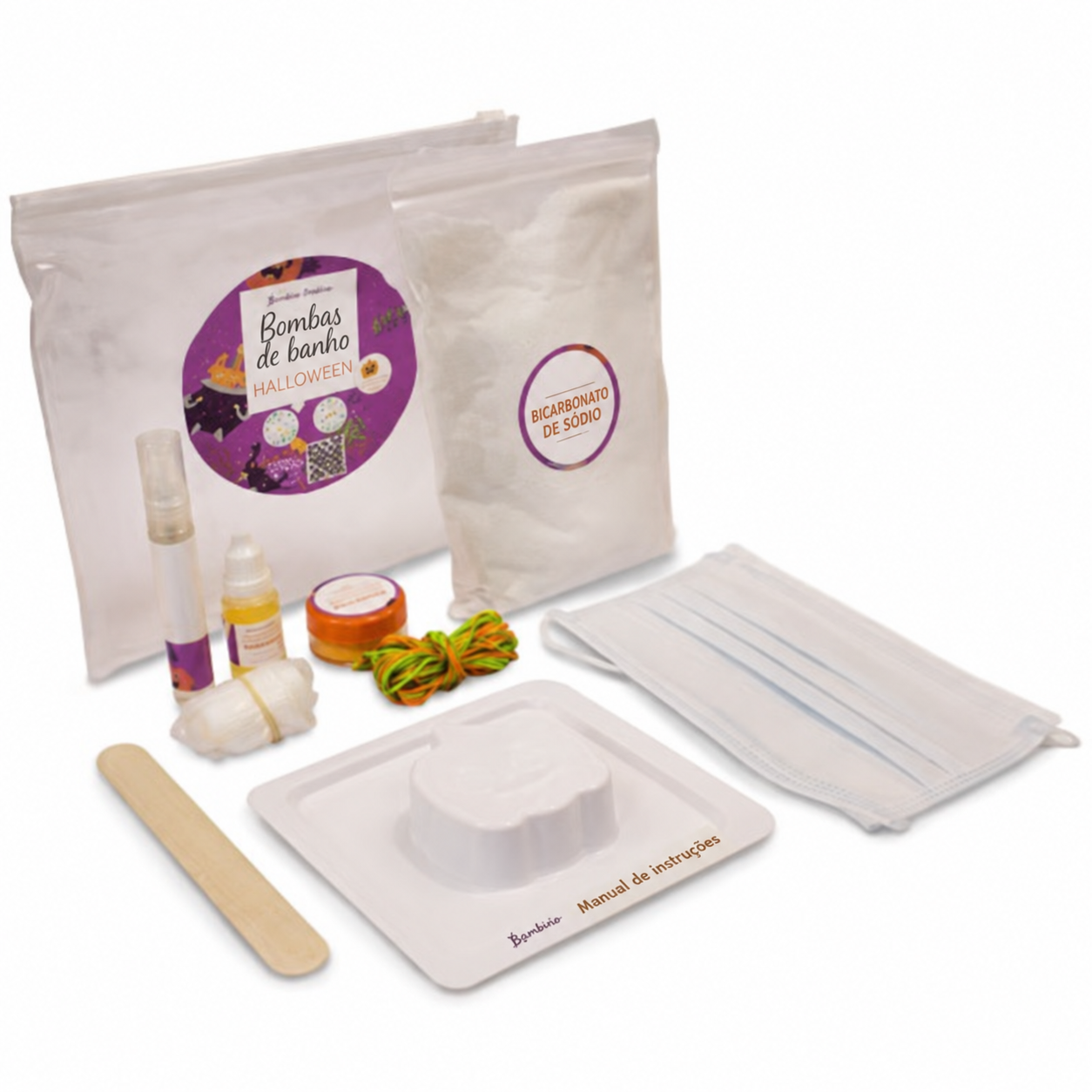 Kit de bombas de banho de Halloween