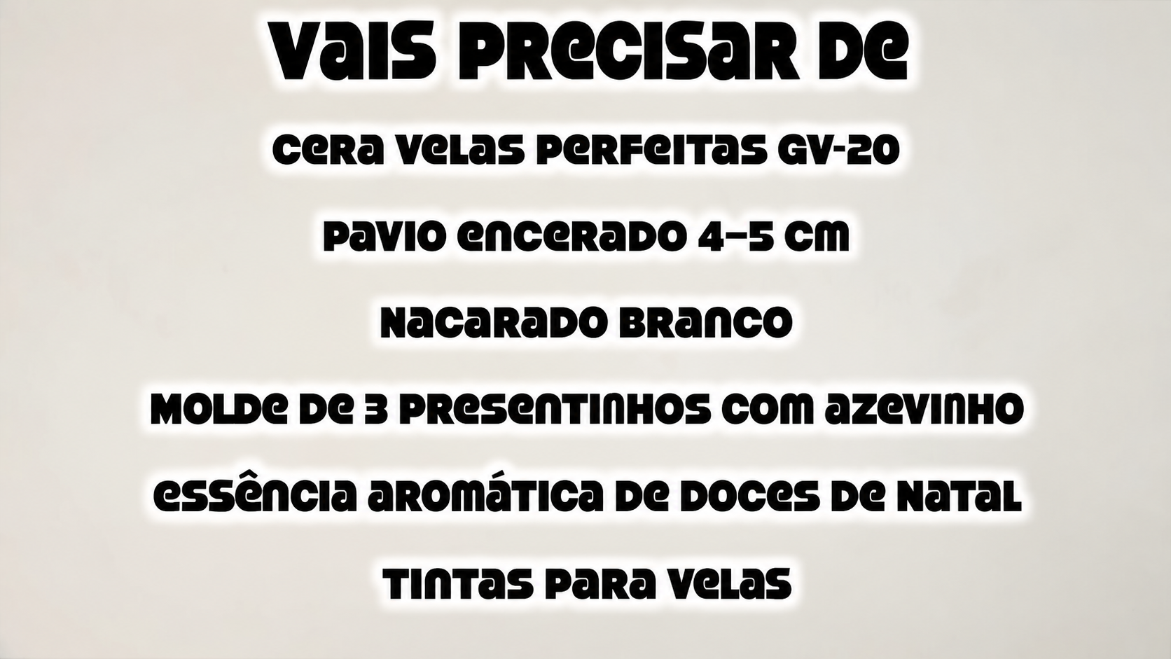 Materiais originais para fazer e decorar as velas em forma de presente