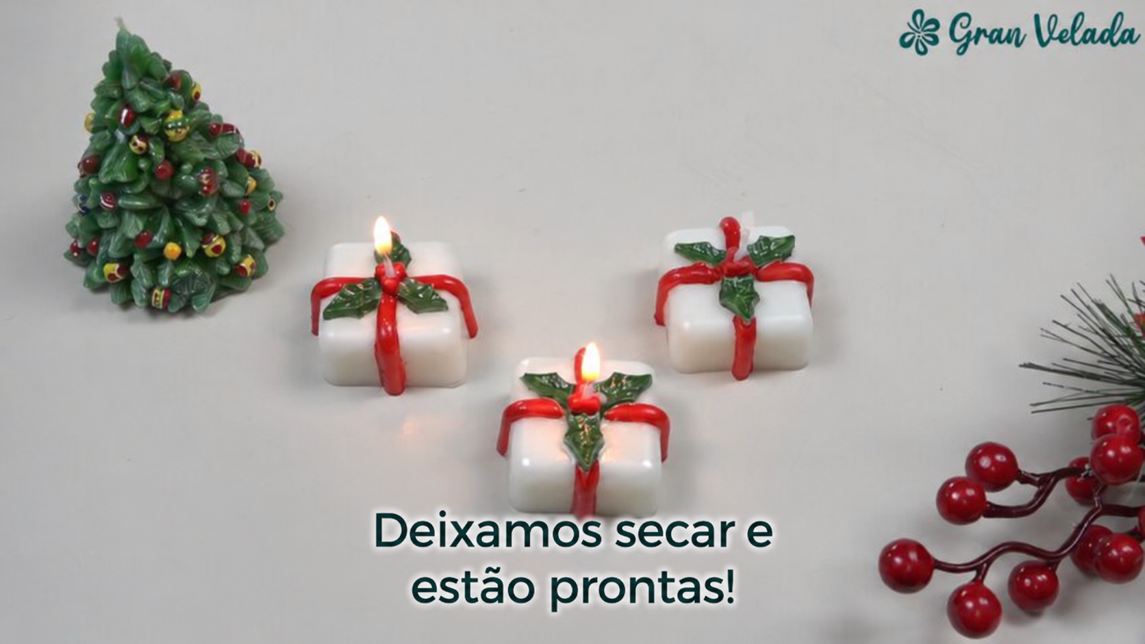 Deixa secar o acabamento