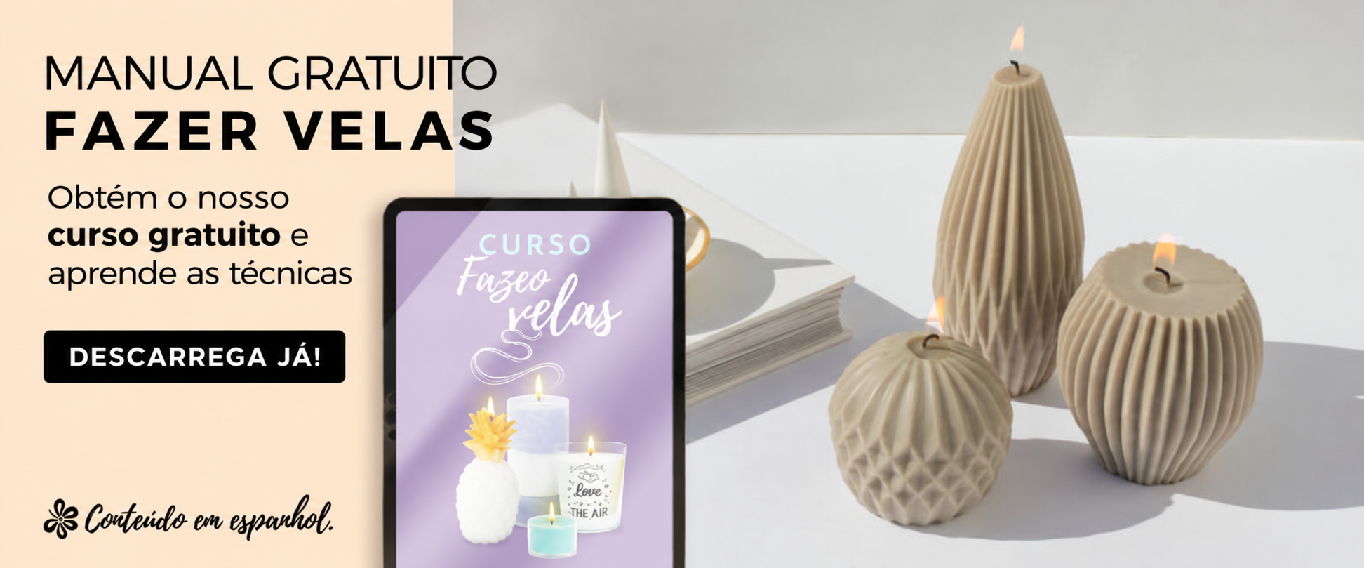 Manual gratuito de velas da Gran Velada — conteúdo em espanhol