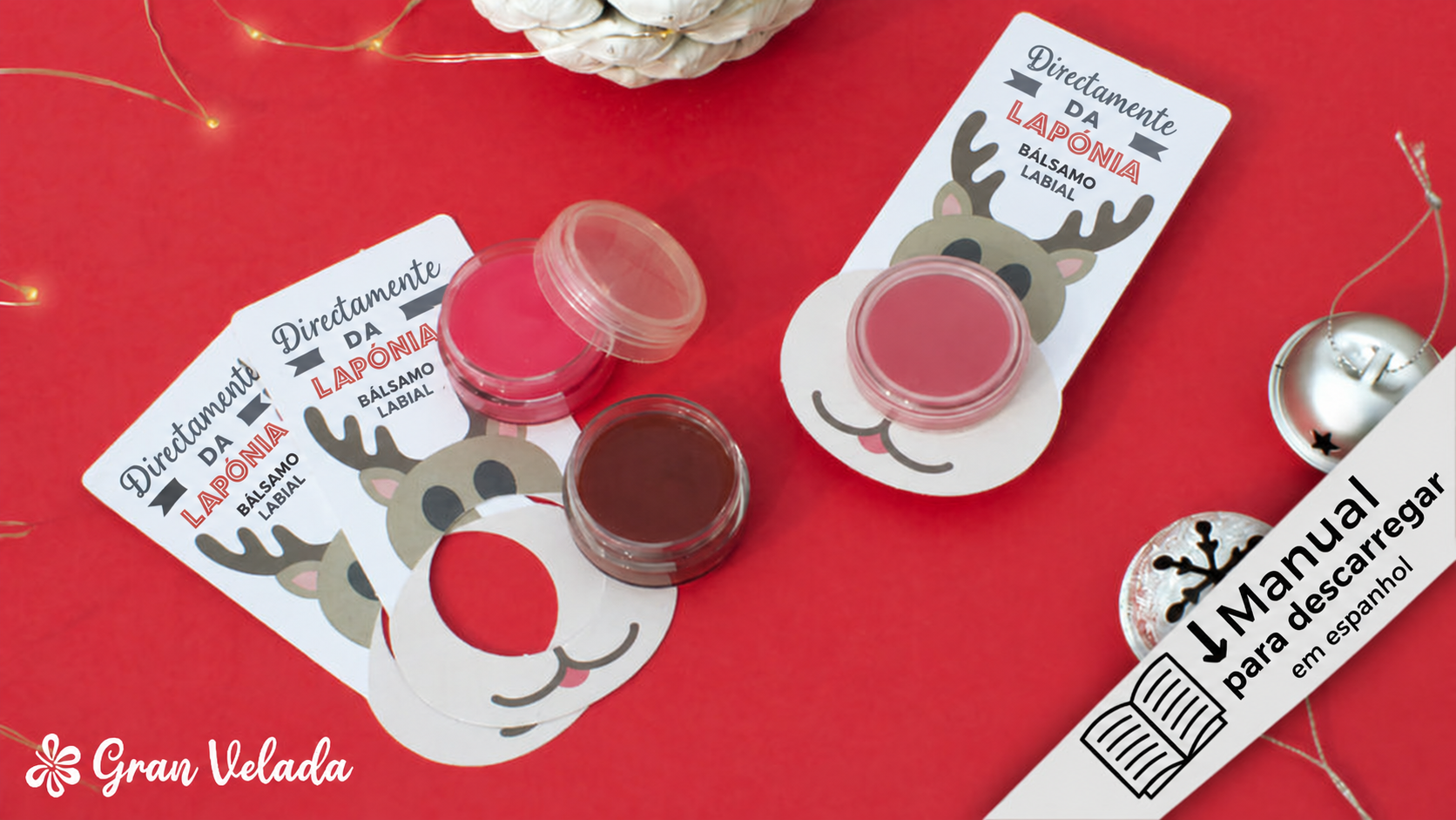 Manual de Natal com ideias DIY — em espanhol