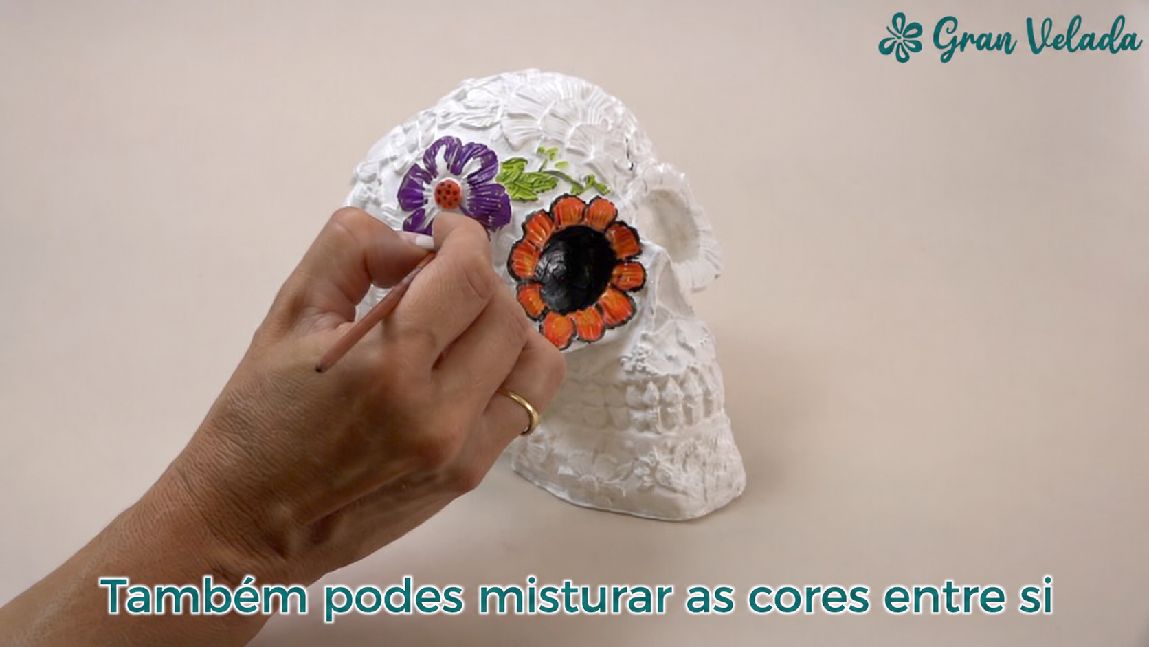 Termina a tua caveira e deixa secar — imagem 16