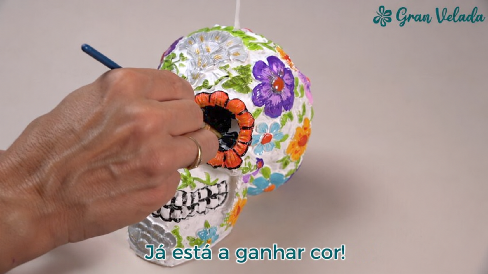 Termina a tua caveira e deixa secar — imagem 18